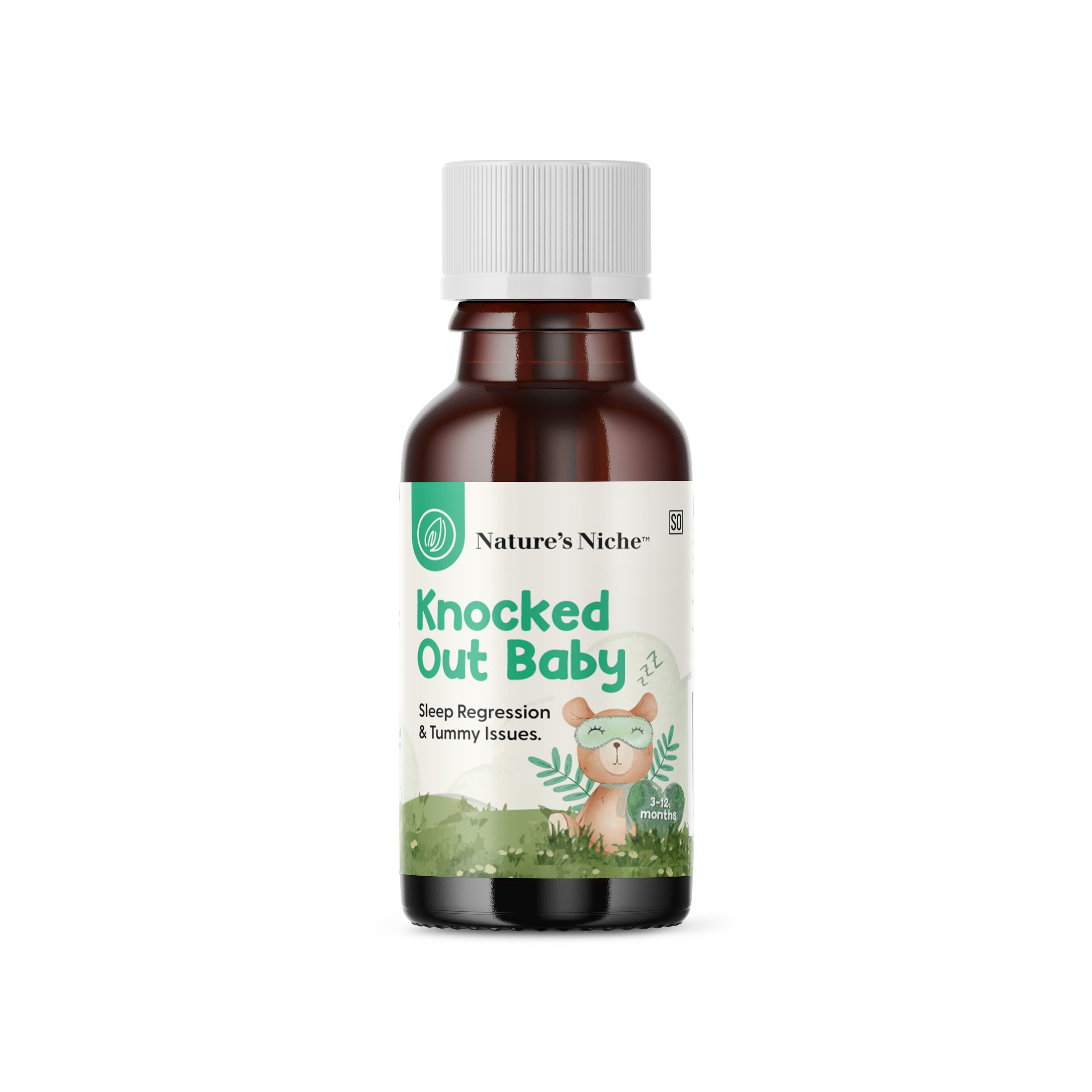 Natural Baby Sleep Aid Nature's Niche Knocked Out baby