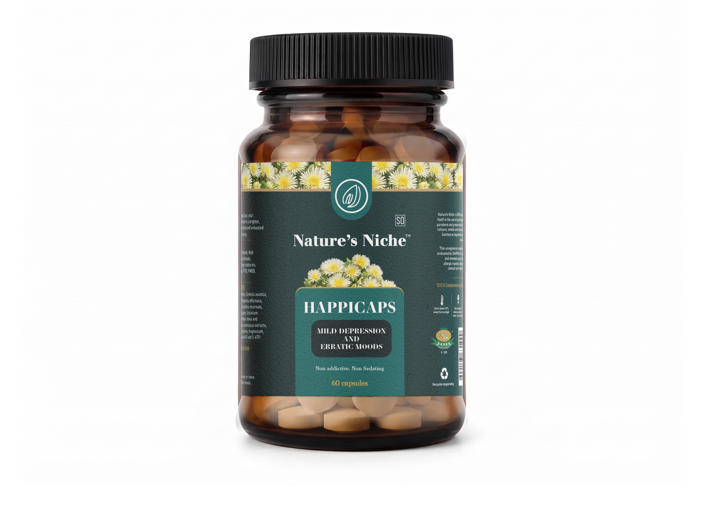 Nature’s Niche Happicaps, 60 capsules