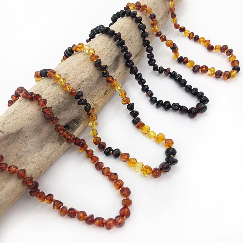 Amber Teething Necklace – Nature's Niche