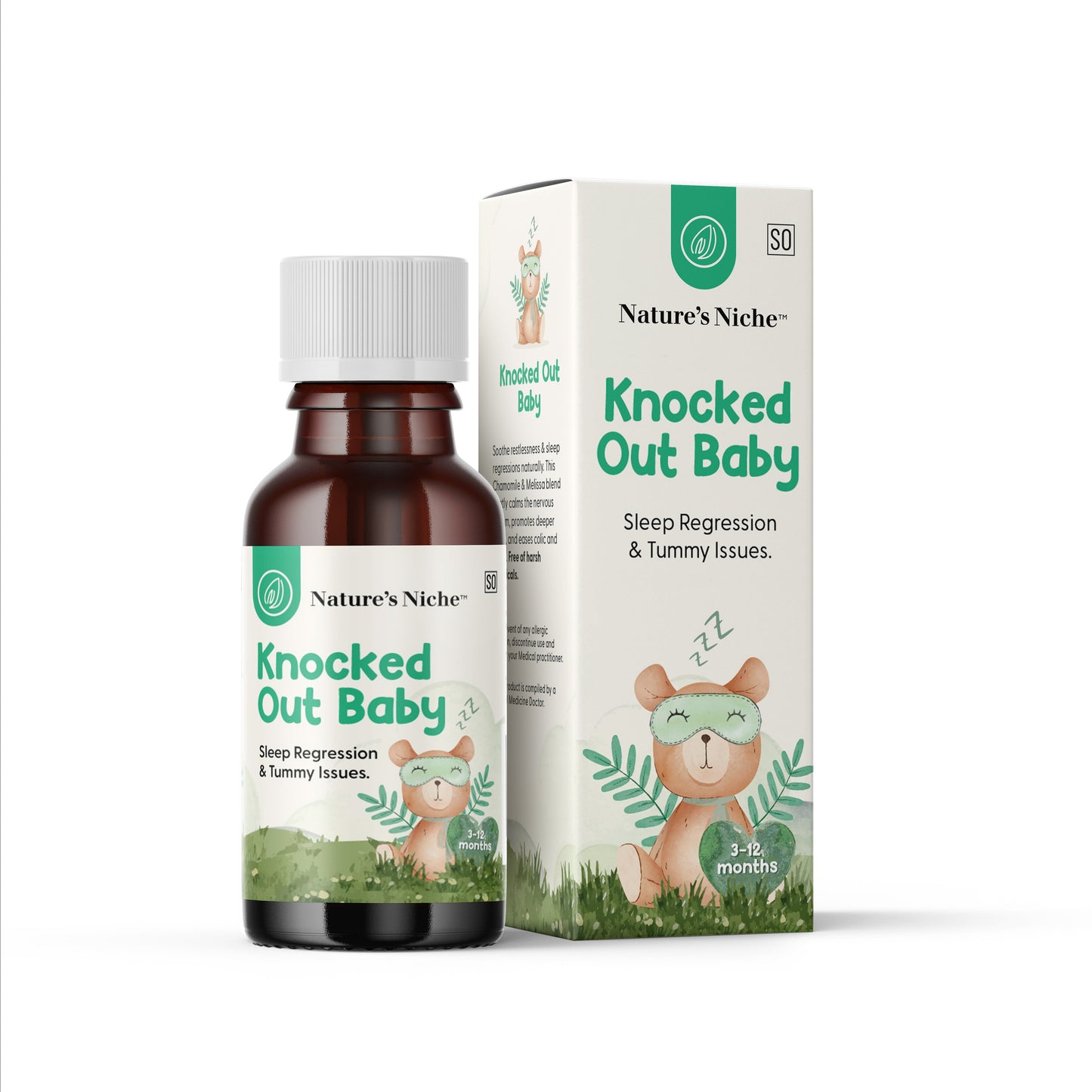 Nature's Niche Knocked Out Baby product mockup