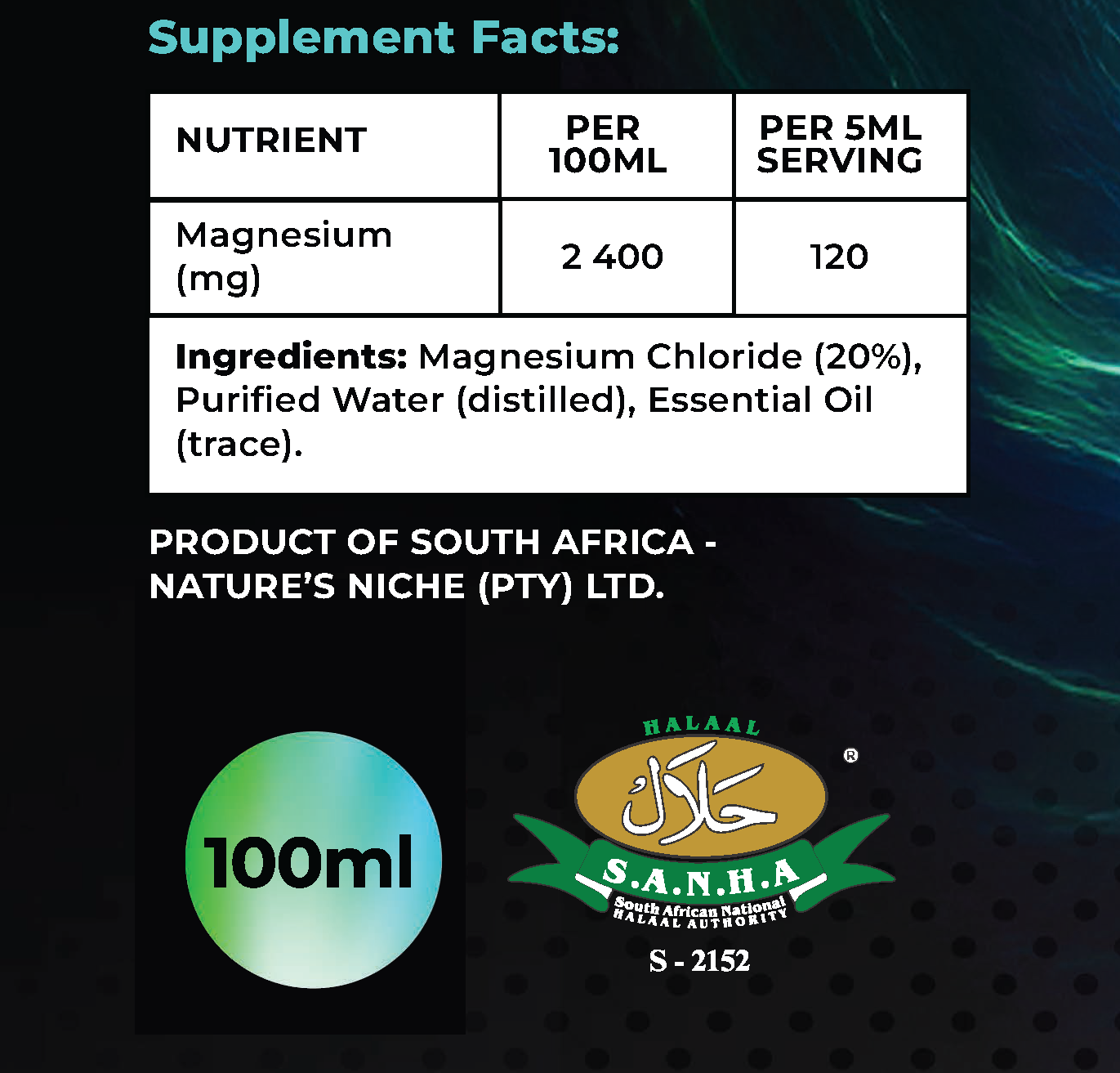 Magnesium Oil Spray