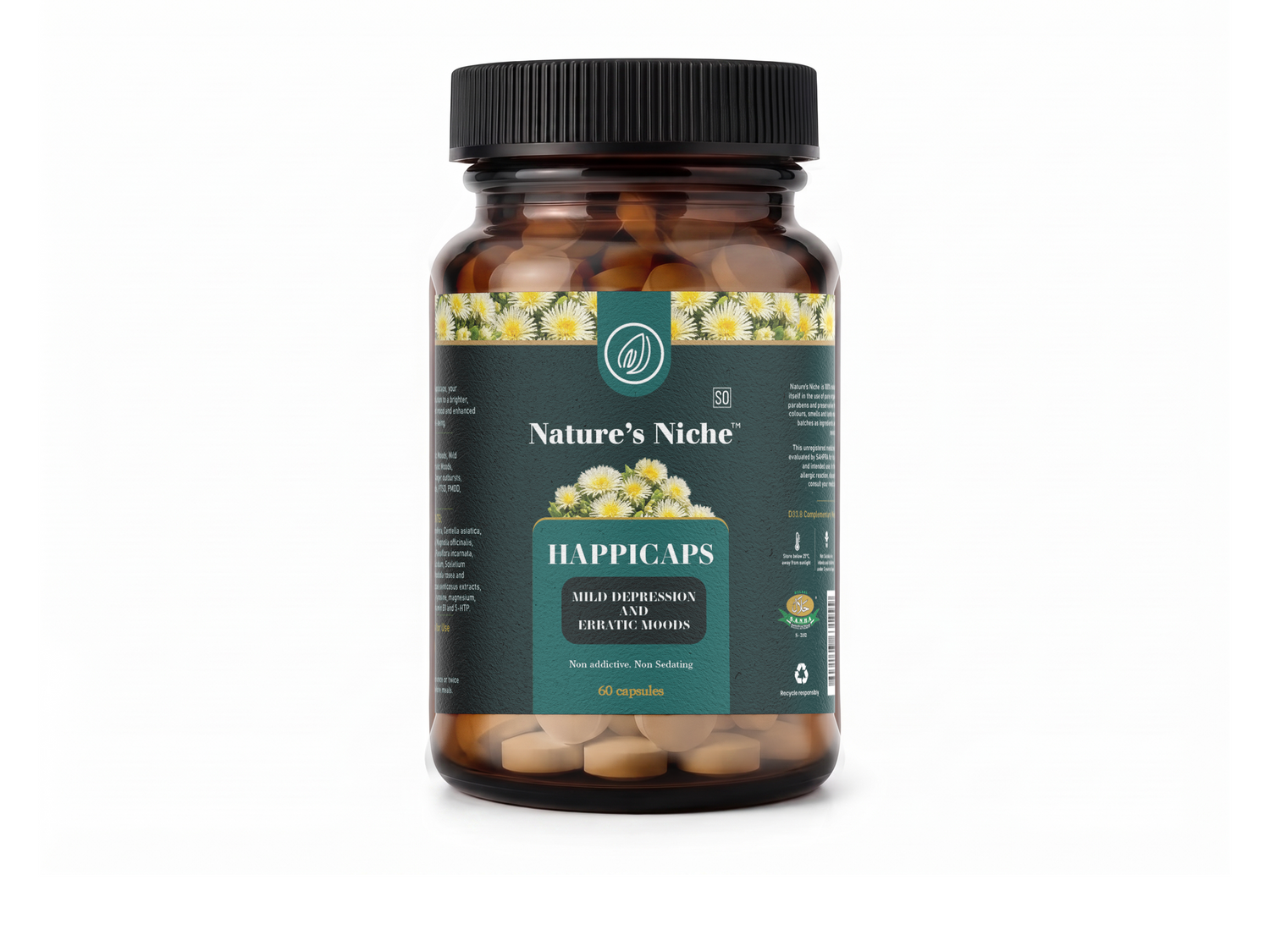 Nature’s Niche Happicaps, 60 capsules
