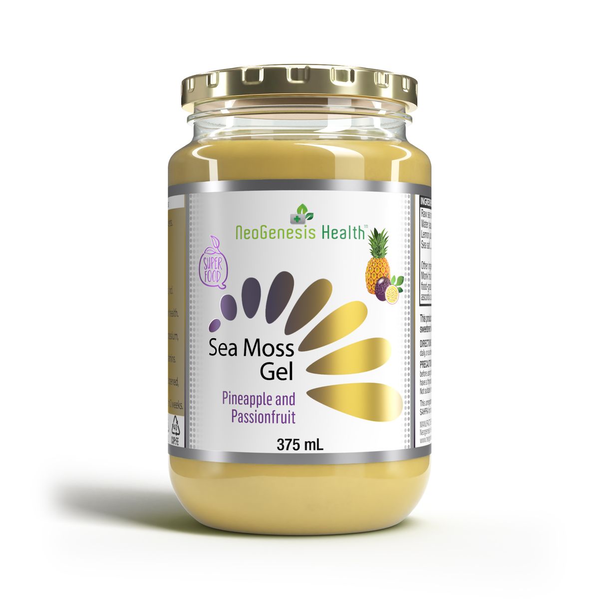 NeoGenesis Sea Moss Gel (Pineapple and Passionfruit)